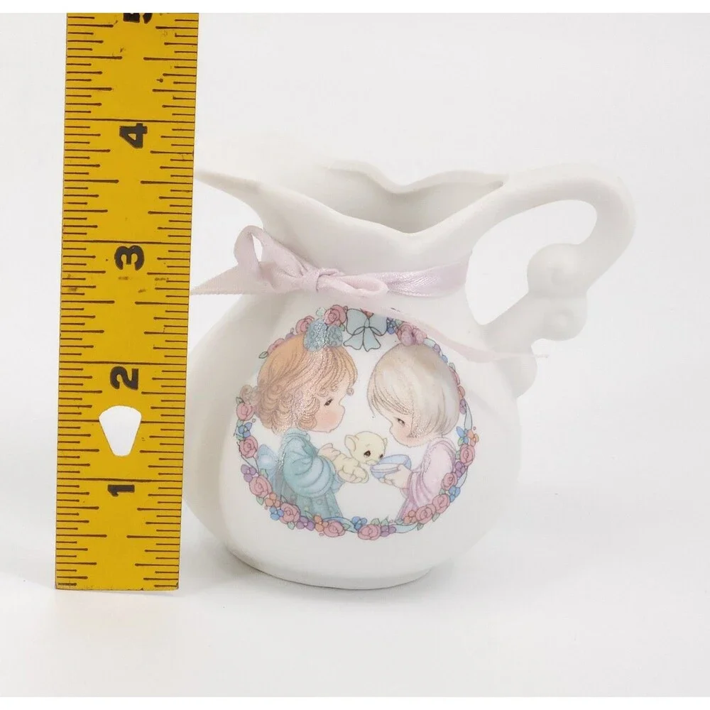Vintage Precious Moments Sharing The Gift Of Friendship Mini Pitcher Plate Box
